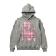 HOODIE CARREAUX — PINK