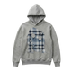 HOODIE CARREAUX — BLUE